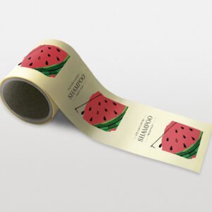 Rectangular sticker roll printing london