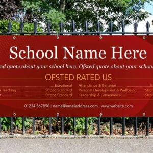 ofsted banner printing london