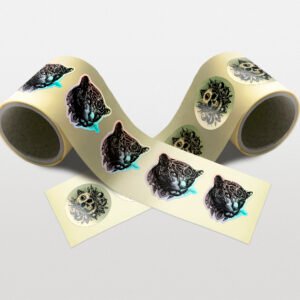 gloss sticker roll printing london